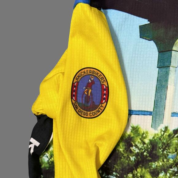 Voler RARE Men's San Diego Cycling Jersey Long Sleeve Size L Made in USA EUC - Picture 7 of 8
